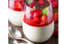Panacotta au coulis de .......... !